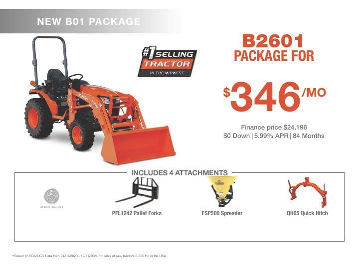 B2601 Tractor Package