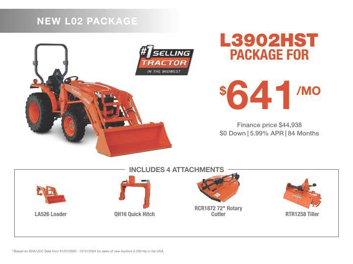 L3902HST Tractor Package